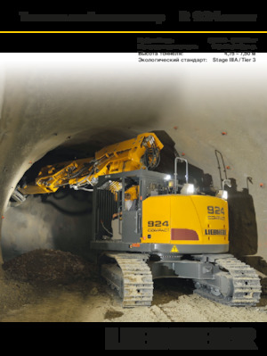 Escavatori cingolati Liebherr R 924 Compact Tunnel Litronic