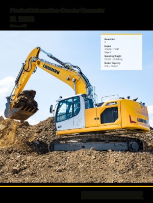 Escavatori cingolati Liebherr R 924 Litronic 