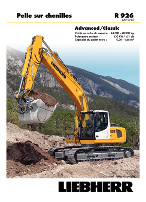 Escavatori cingolati Liebherr R 926 Classic