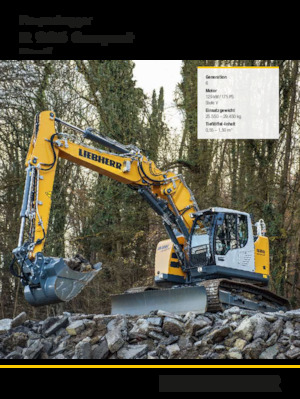 Escavatori cingolati Liebherr R 926 Compact Litronic 