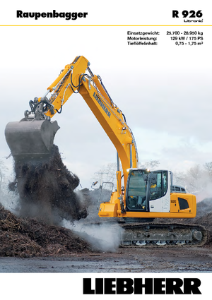 Escavatori cingolati Liebherr R 926