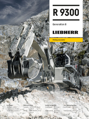 Escavatori cingolati Liebherr R 9300 G8