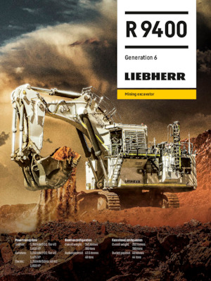 Escavatori cingolati Liebherr R 9400 G6
