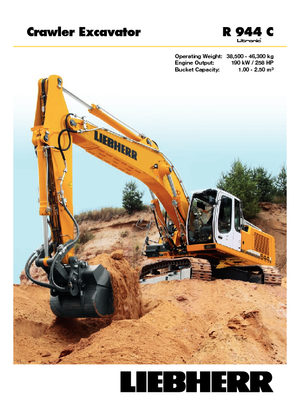 Escavatori cingolati Liebherr R 944 C Litronic