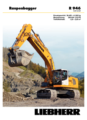 Escavatori cingolati Liebherr R 946