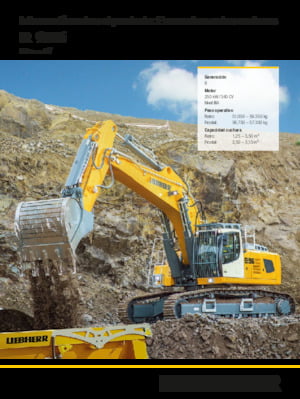 Escavatori cingolati Liebherr R 956 Litronic 