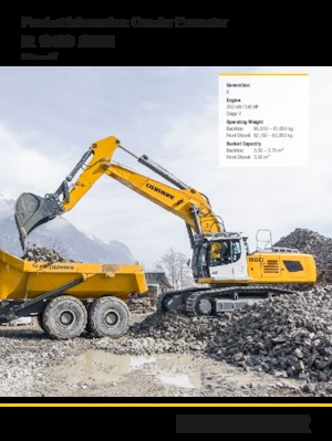 Escavatori cingolati Liebherr R 960 SME Litronic 