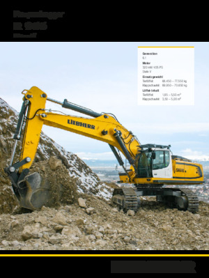 Escavatori cingolati Liebherr R 966 Litronic 