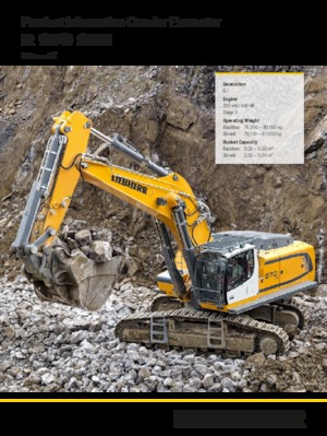 Escavatori cingolati Liebherr R 970 SME Litronic 