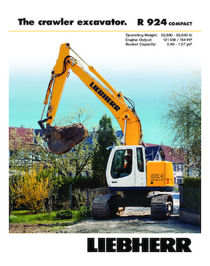 Escavatori cingolati Liebherr R 924 