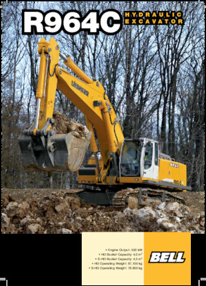 Escavatori cingolati Bell R964C