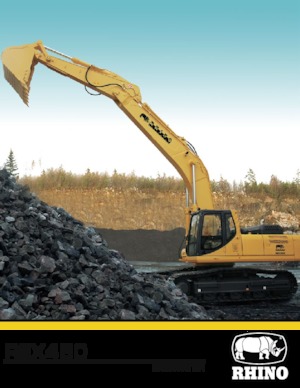 Escavatori cingolati RHINO REX450
