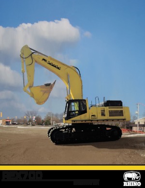 Escavatori cingolati RHINO REX700