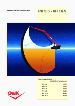 Escavatori cingolati O&K RH 16.5