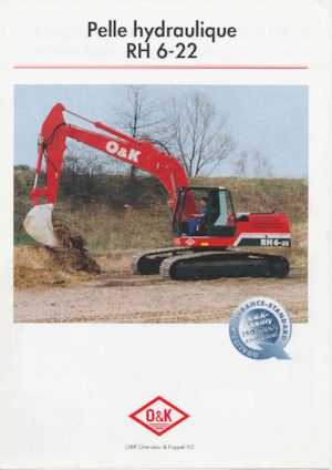 Escavatori cingolati O&K RH 6-22