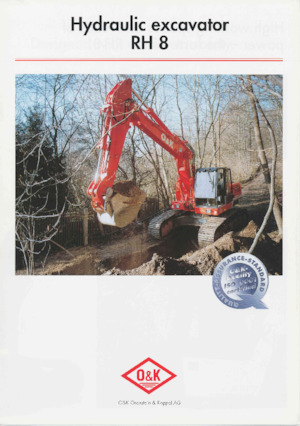 Escavatori cingolati O&K RH 8