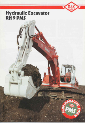 Escavatori cingolati O&K RH 9 PMS-LC