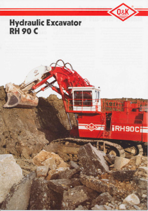 Escavatori cingolati O&K RH 90 C