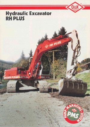 Escavatori cingolati O&K RH Plus