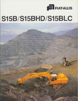 Escavatori cingolati Fiatallis S15B