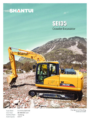Escavatori cingolati Shantui SE135 