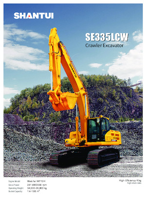 Escavatori cingolati Shantui SE335LCW