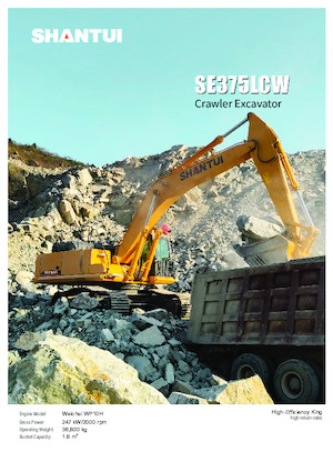 Escavatori cingolati Shantui SE375LCW 