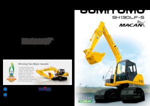 Escavatori cingolati Sumitomo SH130LF-5 MACAN