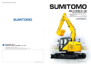 Escavatori cingolati Sumitomo SH145X-6