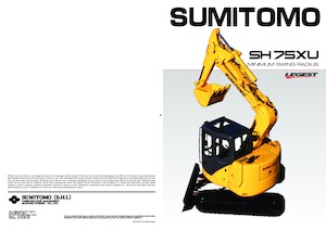 Escavatori cingolati Sumitomo SH75XU-3B