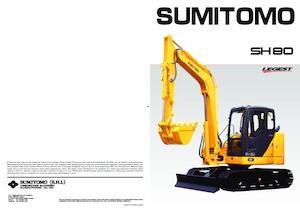 Escavatori cingolati Sumitomo SH80-3B