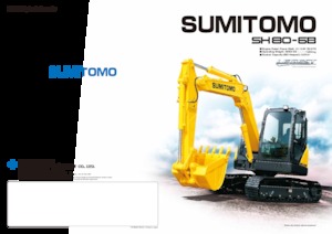 Escavatori cingolati Sumitomo SH80-6B