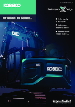 Escavatori cingolati Kobelco SK 135 SR 7
