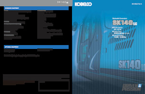 Escavatori cingolati Kobelco SK 140 LC 8