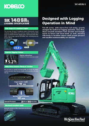 Escavatori cingolati Kobelco SK 140 SRL 5
