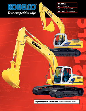Escavatori cingolati Kobelco SK 210 LC DA