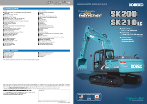 Escavatori cingolati Kobelco SK 210 LC
