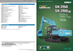 Escavatori cingolati Kobelco SK 260-8 LC