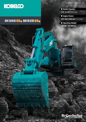 Escavatori cingolati Kobelco SK 500 XDLC