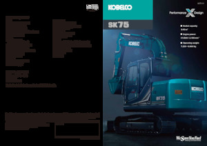 Escavatori cingolati Kobelco SK 75 11