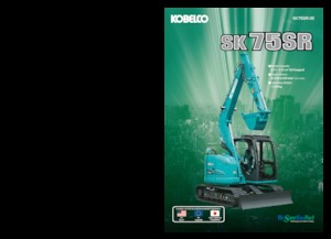 Escavatori cingolati Kobelco SK 75 SR 3
