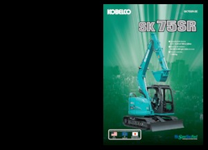 Escavatori cingolati Kobelco SK 75 SR 3