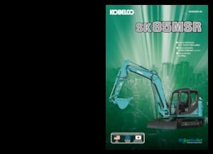 Escavatori cingolati Kobelco SK 85 MSRN 3