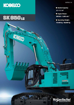 Escavatori cingolati Kobelco SK 850 LC