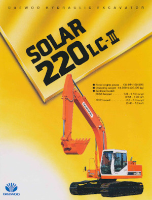 Escavatori cingolati Daewoo SOLAR 220 LC-III