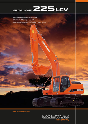 Escavatori cingolati Doosan Solar 225 LC-V