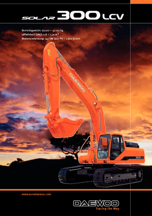 Escavatori cingolati Doosan Solar 300 LC-V