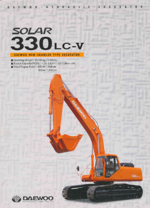 Escavatori cingolati Daewoo SOLAR 330LC-V