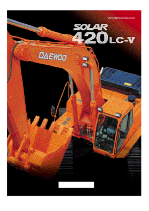 Escavatori cingolati Doosan Solar 420 LC-V