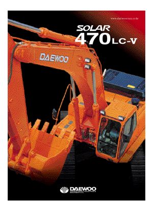 Escavatori cingolati Doosan Solar 470 LC-V